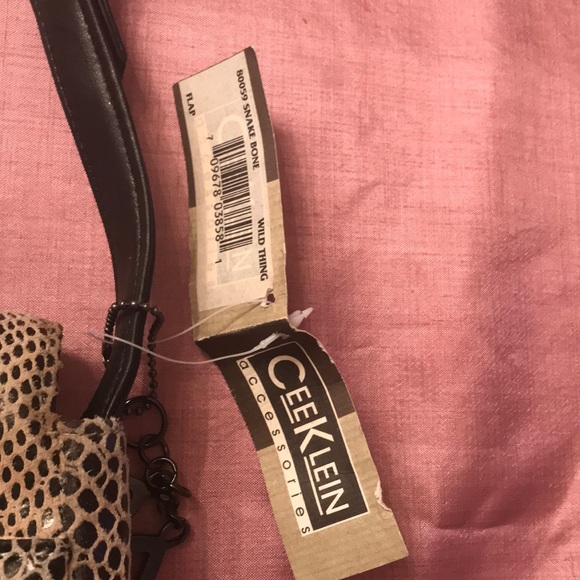 NWT vintage snakeskin small handbag - Picture 3 of 6